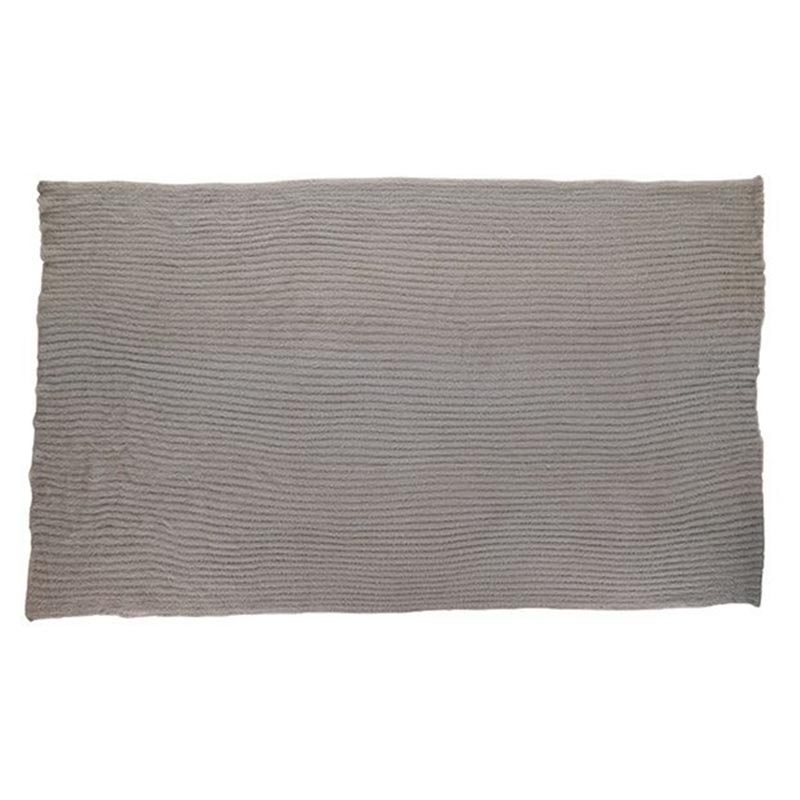 フラッフィーブランケット グレー[ハーフ毛布]